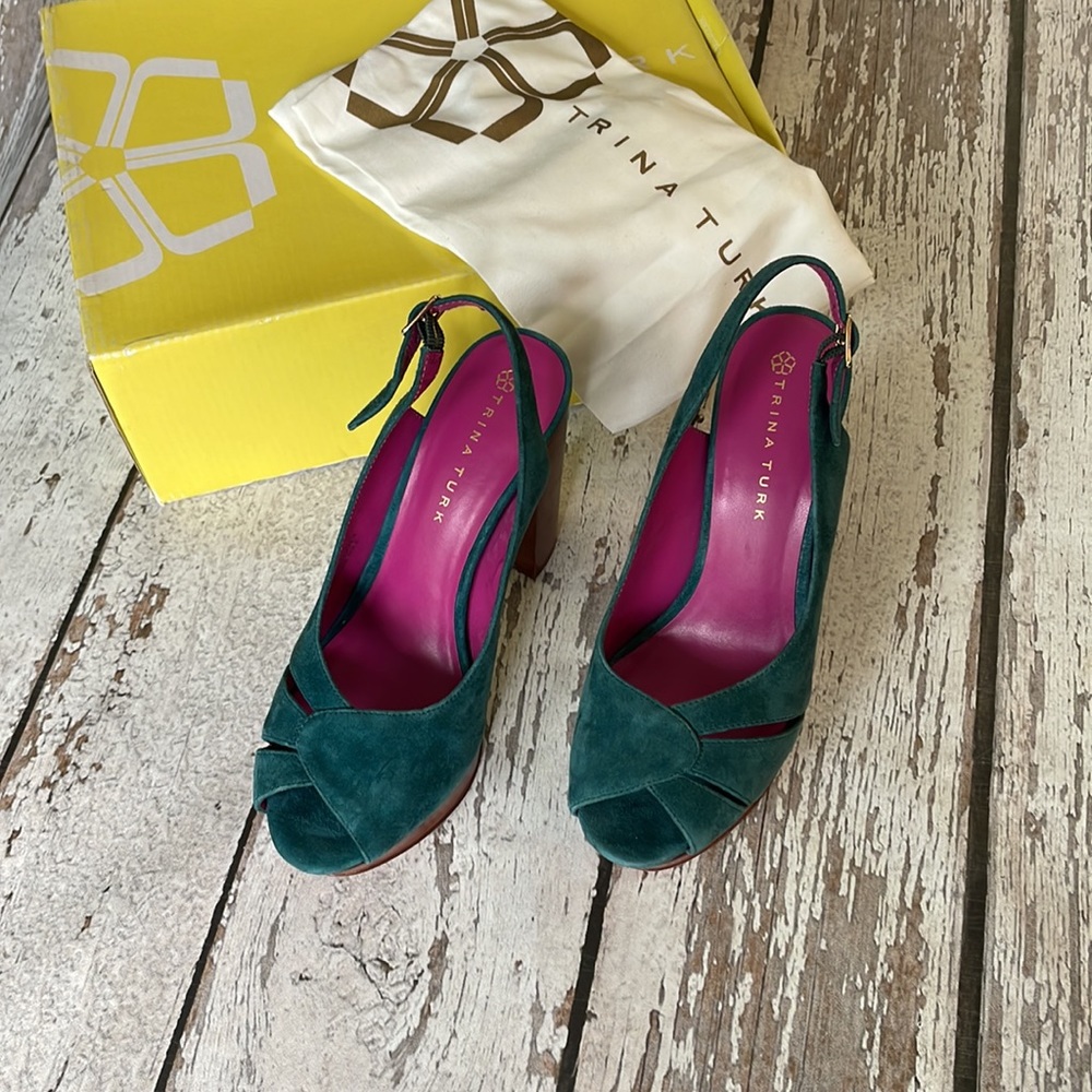 Trina Turk Joni Platform Heel - Sz 6.5